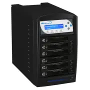 5 Target HDD Hard Drive SSD Data Clone Duplicator Standalone HDDSHARK-5T-BK