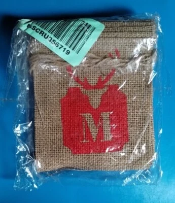 Merry Christmas Banner Rustic Jute Burlap Christmas Decoration Decor