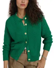 Alex Mill Nico Crewneck Cotton Cardigan
