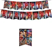 Stranger Things Birthday Banner Party Birthday Supplies Room Decoration