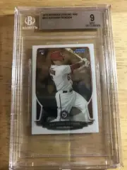 2013 Bowman Chrome Mini Anthony Rendon BGS 9 #317
