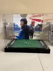 Bill Belichick Custom Full Size Helmet Display With LED Lights - Patriots