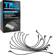 TRQ Spark Plug Wire Set Compatible with 1983-1996 Ford 1985-1992 Lincoln 1984-1986 Mercury