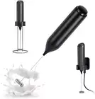 Milk Frother Handheld, Wirelessly Rechargeable Frother for Coffee, Electric Dri