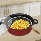 Deep Frying Pan Milk Pan Cooking Supplies Universal Nonstick Deep Fryer Pot