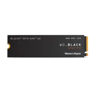 WD 黑標 SN770 500G / 1TB NVMe M.2 PCIe SSD TLC