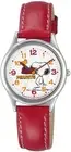 PEANUTS SNOOPY Watch CITIZEN Q&Q Waterproof Ladies Red AA95-9852 F/S New