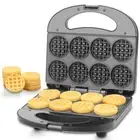 Mini Waffle Maker Machine, Small Waffle Bites Maker for Kids, Makes 8 x 2” Ti...