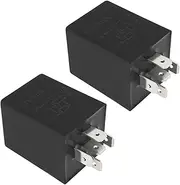 SING F LTD 2pcs Automotive Delay Relay Module 12V 40A 10s SPDT Relays Switch Glow Plug 5 Pin Time Delay Relay High Current Relay