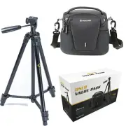 Vanguard DSLR VK Value Pack VK203 Compact Camera Tripod and Veo Discover 22 Bag