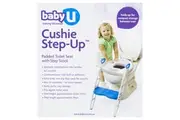 BabyU Cushie Step Up Padded Toddler Kids Toilet Training Potty Seat w Stool