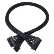18+10Pin to 24Pin Sleeved Cable For G1 P2 T2 PSUs Modulars