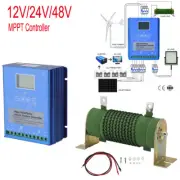 MPPT Wind Trubine Solar Boost Charge Controller Hybrid For 12V 24V 48V 2000W Kit