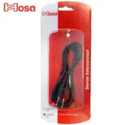 Hosa CMM-105 5FT 3.5mm TRS To Same Stereo Interconnect Cable