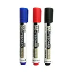 得力DELI 可補充白板筆1-3MM-黑色/紅色/藍色(S502) 白板筆 可擦筆 補充墨水 會議室辦公室白板