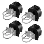 VEVOR Sliding Gate Kit w/ U-Shaped Groove 4 Track Wheels/Cover for Cantilever