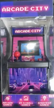 Vivitar "Arcade City" Mini Game Classic Arcade (100 Games Build-in) "Brand New".