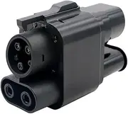 EV Charger Adaptor CCS2 To CCS1 DC Fast Charging 250A For Eletric Vehicle PHEV Hybrid Cars Not Compatible For BMW I3