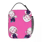 c481 Ghost Spider Lunch Bags Insulated Lunch Tote Waterproof Bento Box Resuable Picnic Bags for Woman Work Children School k481