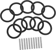 10 Sets Apron Washer Pin The Ring Pipe Wrench Rings Adapter Pin Kit Adjustable Cordless Ratchet Wrench Tkl Drive Wrench Pin Drive Wrench Retainer Ring Drive Socket Pin Steel OSOLADY