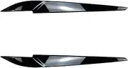 mknvu Front Headlight Eyelid Eyebrow Trim,Fit For X5 X6 F15 F16 2014-2018 Headlight Eyebrow Strips