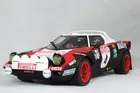 Kyosho minicar 1/18 scale Lancia Stratos HF 1978 Sanremo Rally winner # 4