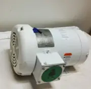 New Leeson 119482.00 2 hp 3600 RPM 56HC Frame TEFC 208-230/460V WashDown Duty