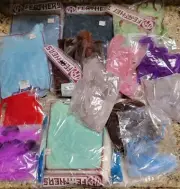 Huge Lot 60+ Vintage CRAFT DESIGN Feathers Assorted Bird Types and Dyes