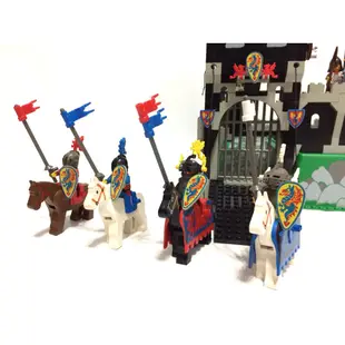 樂高人偶王 LEGO 絕版-城堡系列 #6086黑騎士城堡盒組