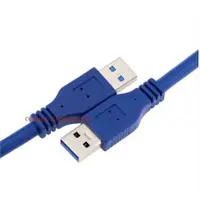 在飛比找ETMall東森購物網優惠-USB3.0硬盤數據線 A公對A公USB公對公高速傳輸線pc