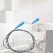 Convenient Sewer Dredging Tool Stainless Steel Drain Cleaner Bathroom