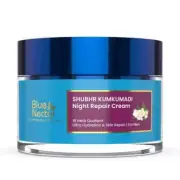 Blue Nectar Kumkumadi Night Cream with Jasmine for Deep Hydration (50gm)