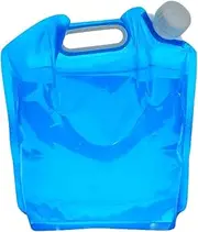 Blue Ice Packs, Dry Freezer Packs with Spigot, Ice Bags, PVC Water Bag, Large Capacity Ice Bath Bags, Folding Water Storage Bags, Reusable Ice Bags for Camping Hiking Drinks