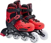Roller Skates for Boy and Girls Adjustable Kids Inline Skates Beginner Roller Blades Indoor Outdoor for Youth