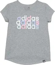 [adidas] Big Girls' Scoop Neck Tee