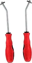 2pcs Tile Joint Tool Sealant Grout Scraping Caulk Cleaner Glue Remover for Small Jobs Random Color