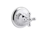 Artifacts Mastershower Volume Control Valve Trim With Cross Handle