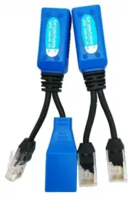 RJ45 Ethernet Cable Combiner uPoe Splitter Sharing Kit