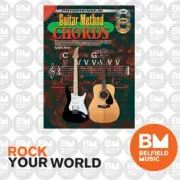 Progressive Books 69066 Guitar Method Chords CD/DVD - Brand New