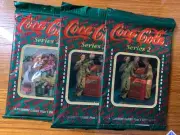 (3) 1994 Coca Cola Collectors Cards Series 2 Unopened Packs SKU#36364