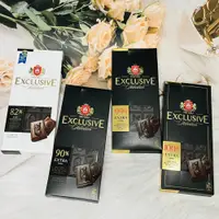 在飛比找松果購物優惠-☆潼漾小舖☆立陶宛 EXCLUSIVE 黑巧克力 100% 
