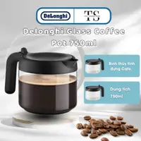 在飛比找蝦皮購物優惠-Delonghi 咖啡壺/咖啡壺 DLSC021 咖啡壺,玻