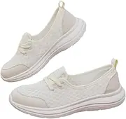 [Generic] Women's Soft Sole Mesh Comfort Orthopedic Shoes, Slip-On Comfort Sneakers with Arch Support