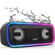 Bluetooth Speaker, DOSS SoundBox Pro+ Wireless Pairing Speaker with 24W Stereo S