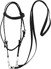 Adjustable Horse Gear - Comfortable Horse Halter, Durablle Nylon Head Collar | Padded Adjustable Halter, Heavy Duty Equine Training Halter for Horses, Horse Tack Comfort and Safetys
