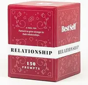 BestSelf Relationship Deck - 150 Discussion Prompts to Create Real Conversations - Perfect Couples Games, Card Games for Adults, and Amazing Gifts for Wife
