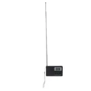 CS‑106 Full Band Radio Mini FM/AM/SW/MW Receiver With Digital Clock Earphone Set