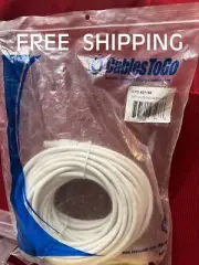 CTG Cables-To-Go #27166 50 FT, CAT6, MOLDED WHITE (NIP)