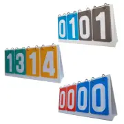 Tabletops Scoreboard Flippers Tabletops Scoring Board for Indoor Outdoor Sports