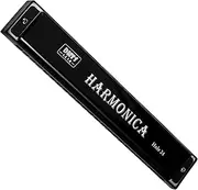 ibasenice Small Metal Harmonica 24 Holes Harmonica for Kids Adults Beginners Educational Musical Instrument Portable